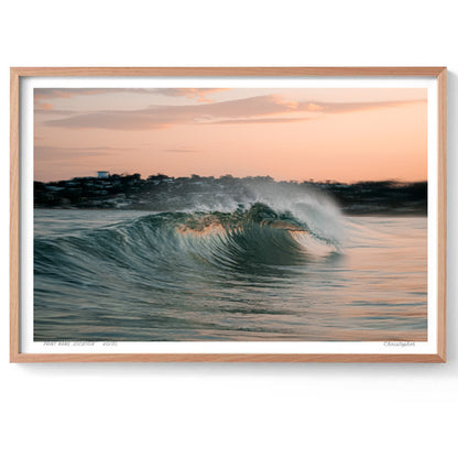 Blurred Peaks  – Coastal Print of Wamberal Beach, NSW