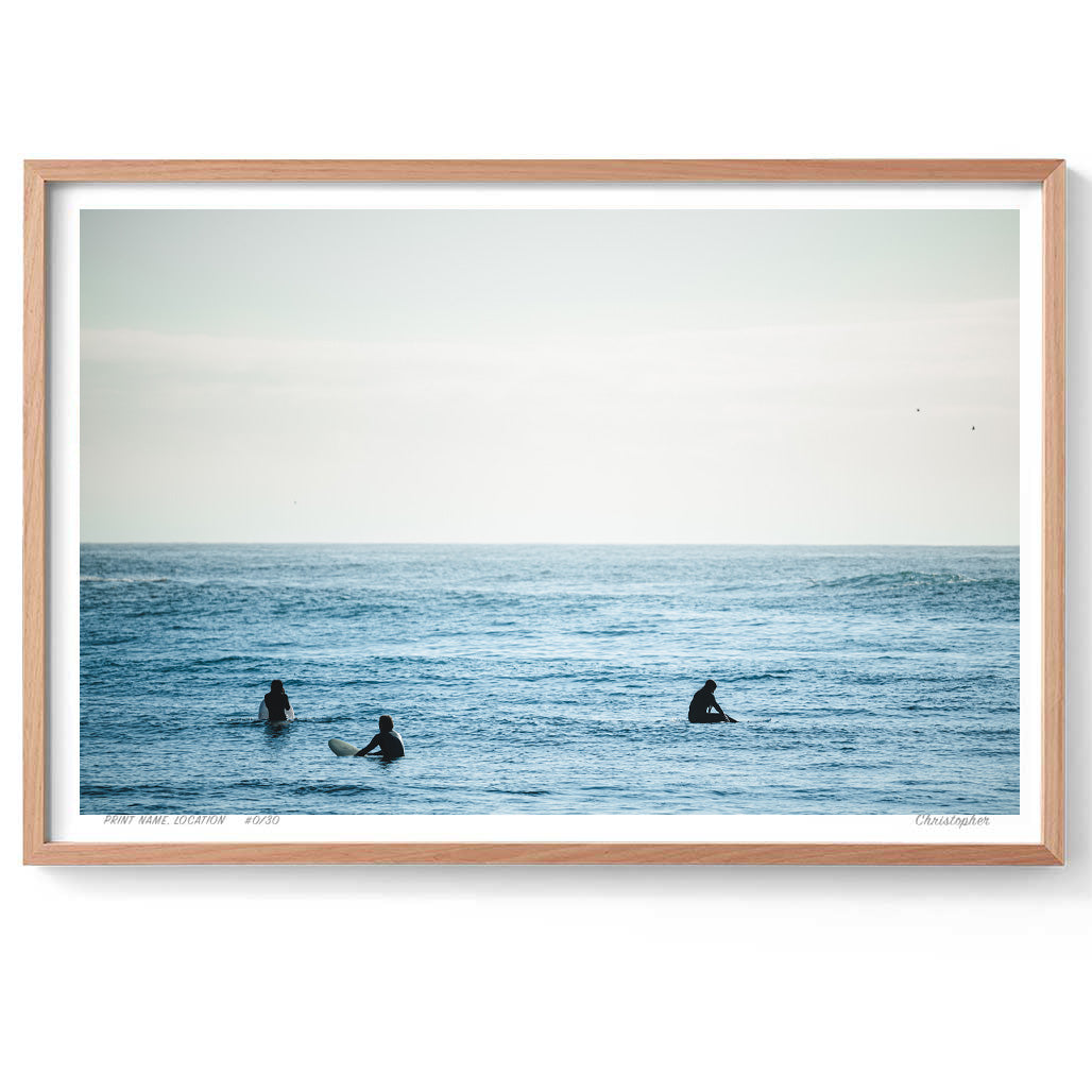3rd – Coastal Print of Blue Bay, NSW