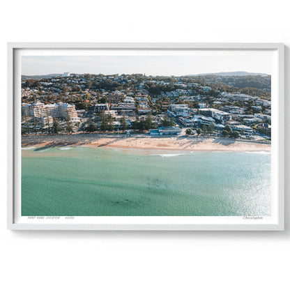Esplanade – Aerial Coastal Print of Terrigal Beach, NSW