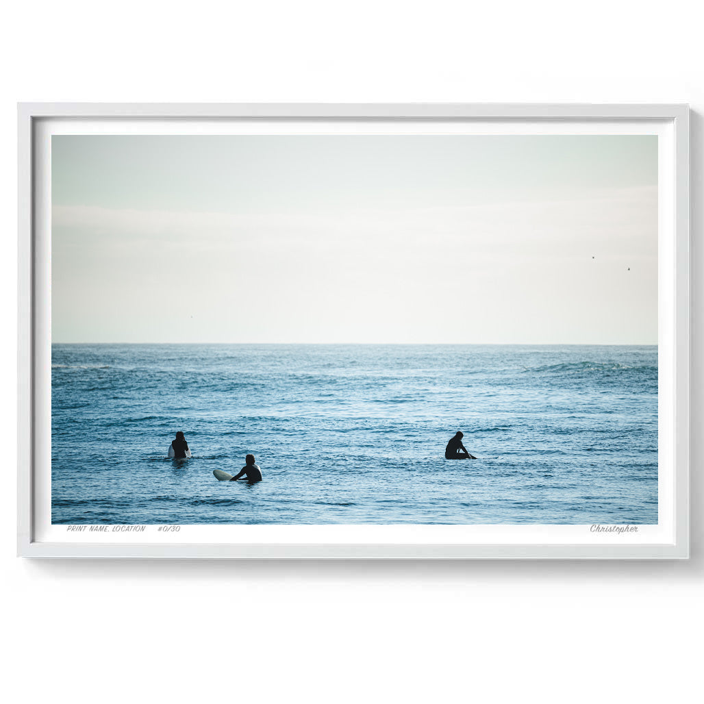 3rd – Coastal Print of Blue Bay, NSW