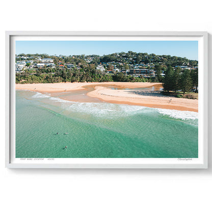 Three Pines – Aerial Coastal Print of Terrigal Beach, NSW