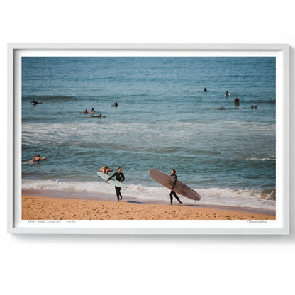 Summer Logs - Coastal Print of Macmasters Beach, NSW