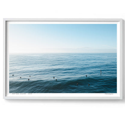 After Tomorrow – Aerial Coastal Print of Shelly Beach, NSW