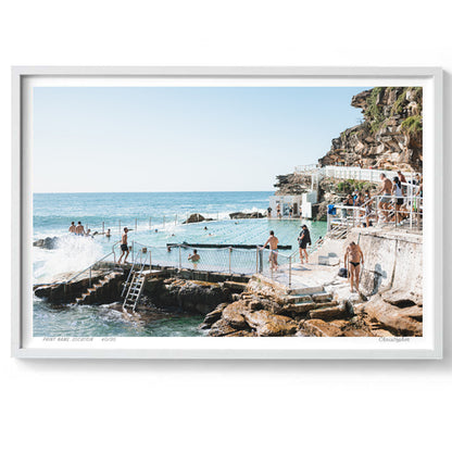 Bronte Pool – Coastal Print of Bronte Beach, Sydney