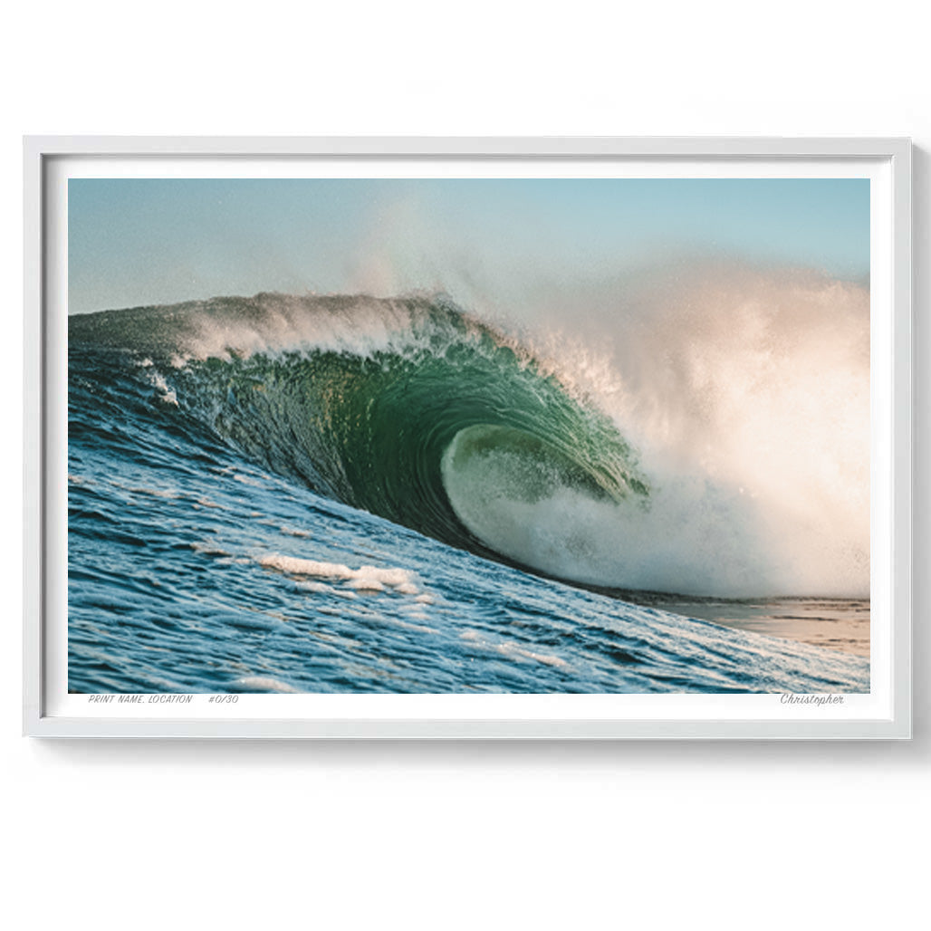 Power – Surf Print of Bateau Bay, NSW