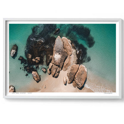Absolutely - Aerial Ocean Print of South West Rocks, NSW
