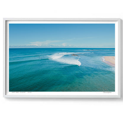 Vast – Coastal Aerial Print of Blue Bay, NSW