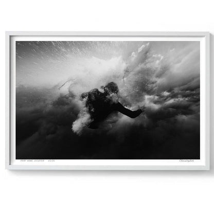 Chaos  - Surf Print of Forresters Beach, NSW