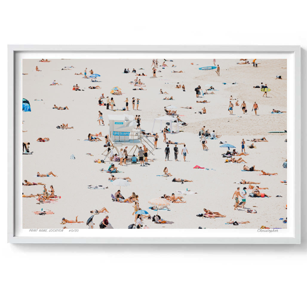 Found – Coastal Print of Bondi, Sydney