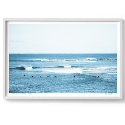 Blue Bliss – Coastal Print of Blue Bay, NSW