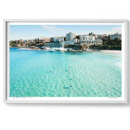Side by Side – Coastal Print of Bondi Beach, Sydney