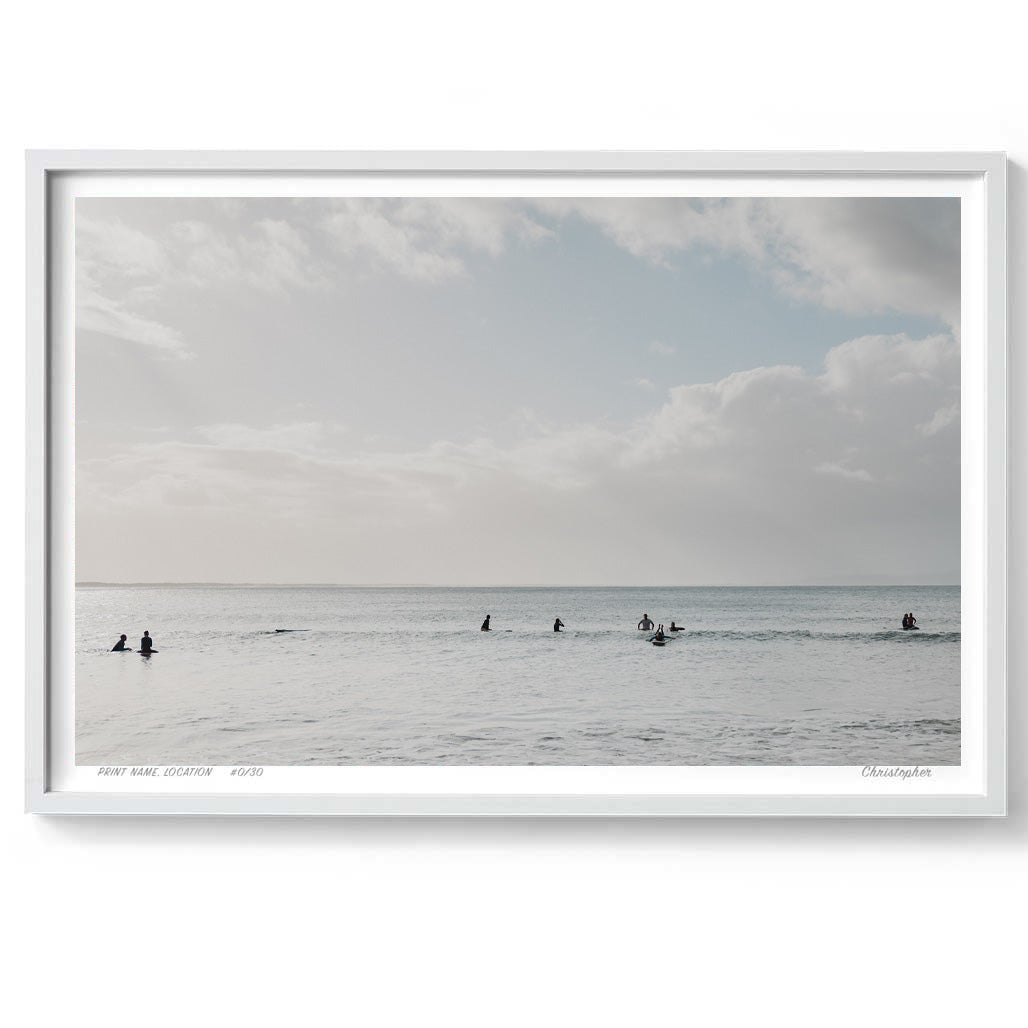 Eye Line - Coastal Print of Noosa, Sunshine Coast QLD