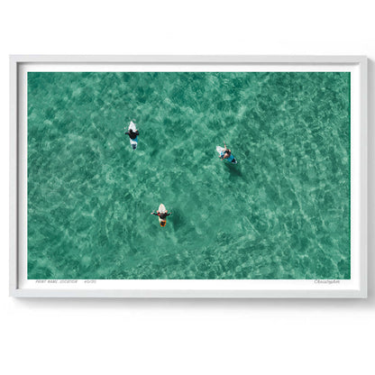 The Magic Number – Fine Art Aerial Coastal Print of Wamberal Beach, NSW