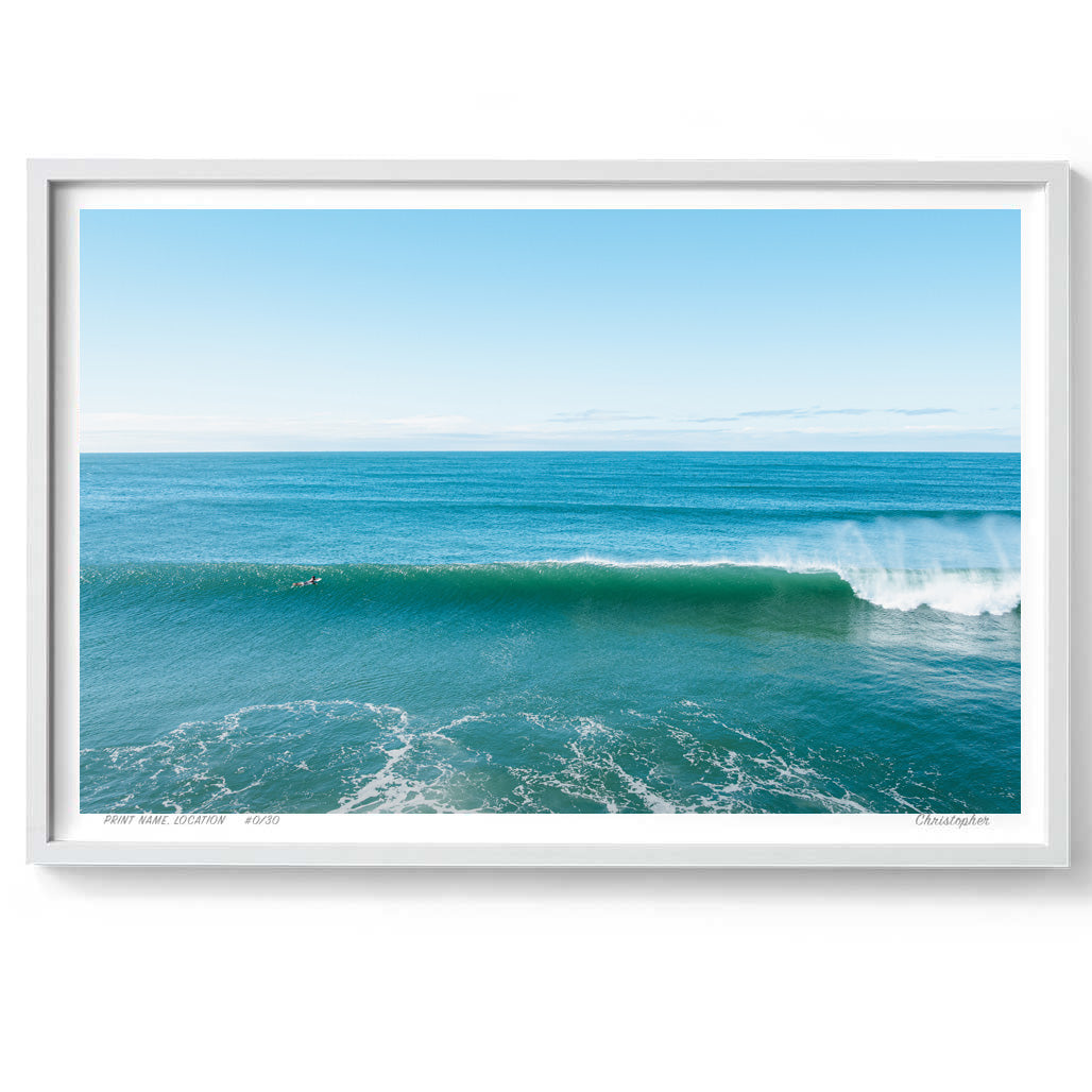 Long Lines Print of Avoca Beach, NSW