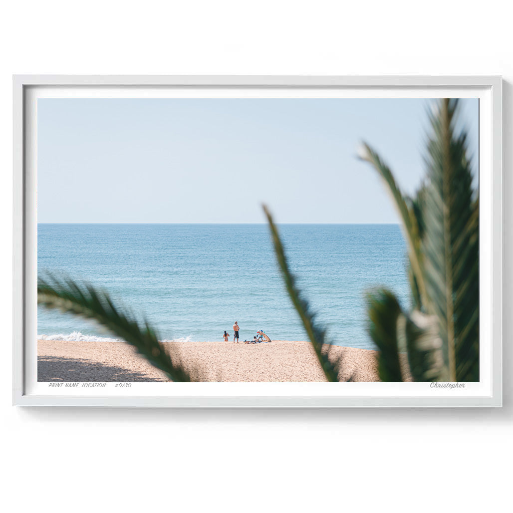 Family Time – Coastal Print of Terrigal Beach, NSW
