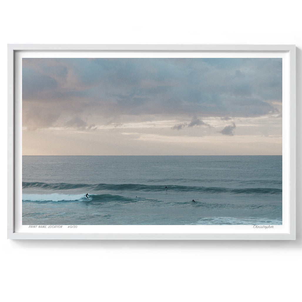 Life of the Morning  – Coastal Print of Shelly Beach, NSW
