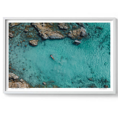 A World Away – Aerial Coastal Print of Hideaway, Far North Queensland