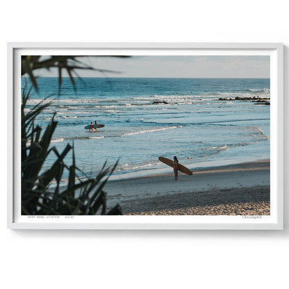 Your Space - Coastal Print of Snapper Rocks, Coolangatta, QLD