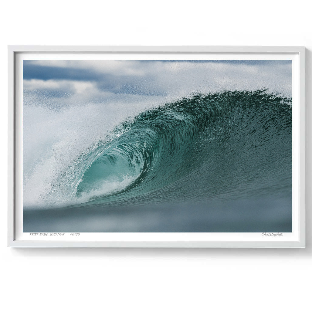 Clock Work – Coastal Print of Wamberal Beach, NSW