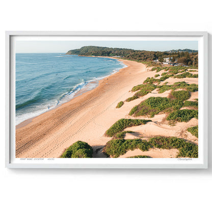 Shelly Beach – Aerial Coastal Print of Shelly Beach, NSW