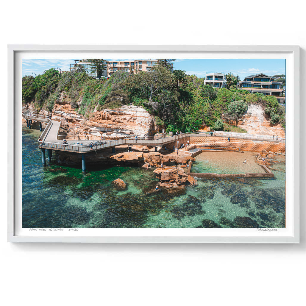 Summer – Coastal Print of Terrigal Beach, NSW