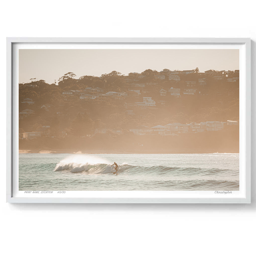 Open Plan - Aerial Print of Macmasters Beach, NSW