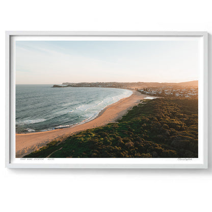 Gold – Coastal Print of Wamberal Beach, NSW
