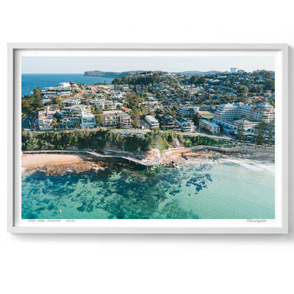 Stunning – Aerial Coastal Print of Terrigal Beach, NSW