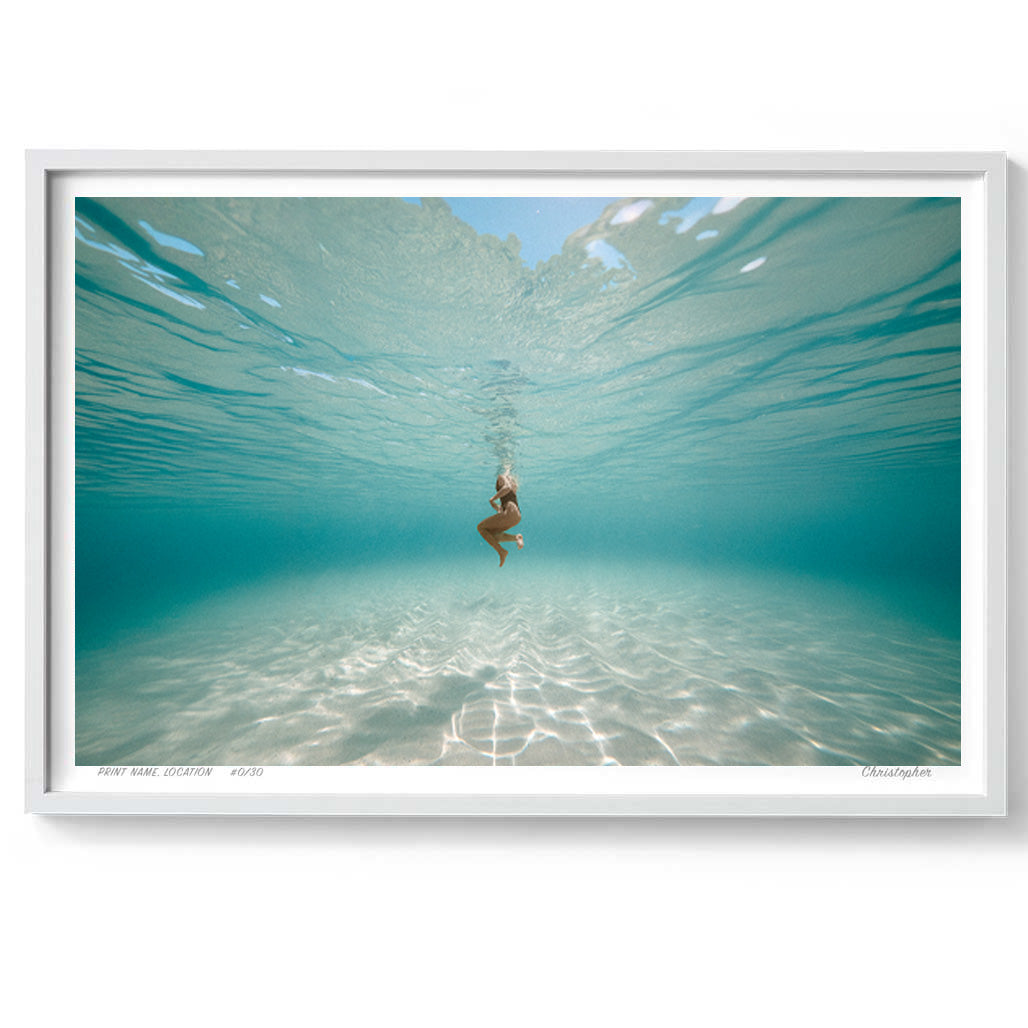 From Below – Coastal Print of Terrigal Beach, NSW