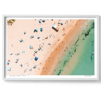 Unlocked – Aerial Coastal Print of Toowoon Bay Beach, NSW