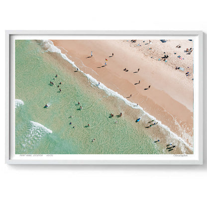 A Day at Burleigh - Coastal Print of Burleigh Heads, Gold Coast QLD