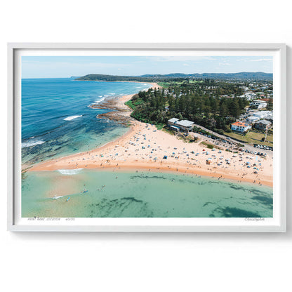 Open Sky – Aerial Coastal Print of Toowoon Bay Beach, NSW