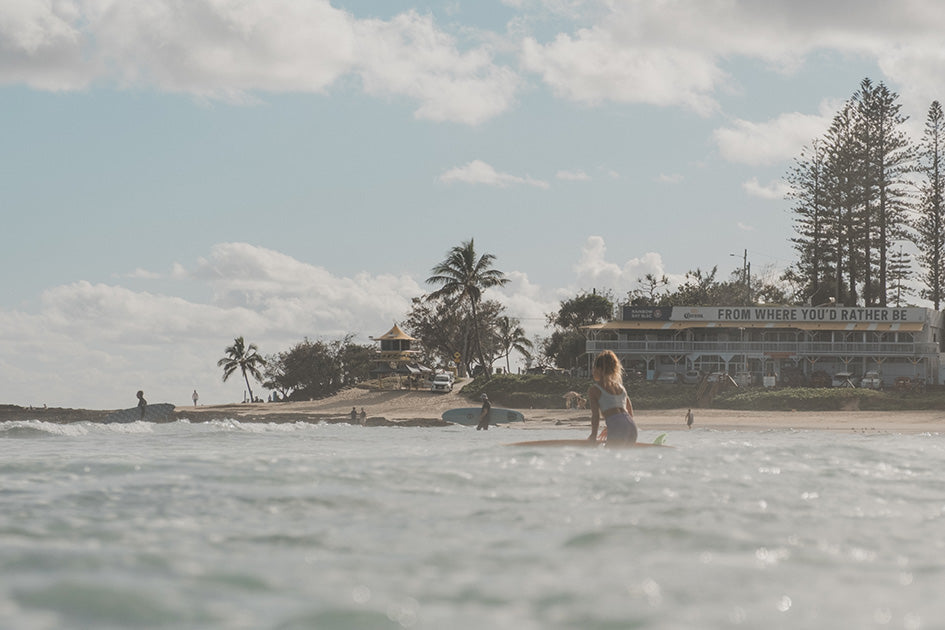 From where you'd Rather be - Coastal Print of Snapper Rocks, Coolangatta, QLD