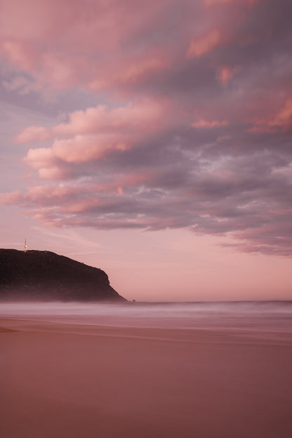 Hues – Coastal Surf Print of Forresters Beach, NSW