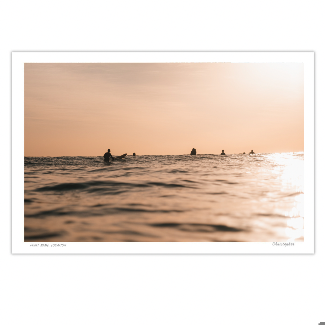 Between the Sea – Surf Print of Avoca Beach, NSW