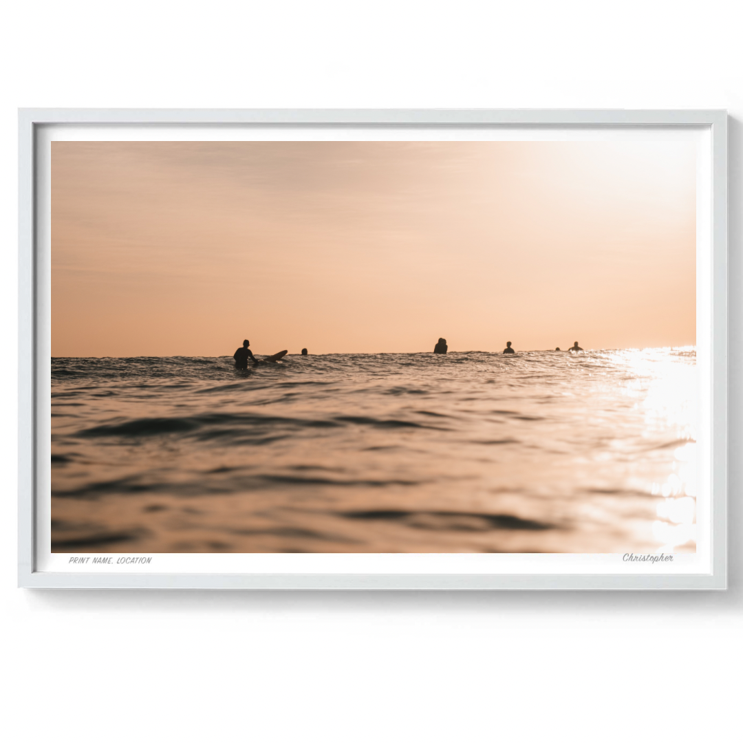Between the Sea – Surf Print of Avoca Beach, NSW