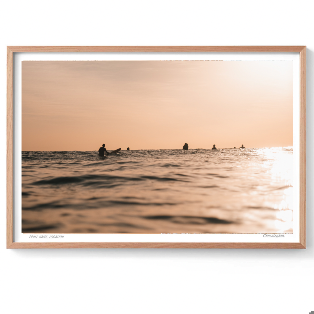 Between the Sea – Surf Print of Avoca Beach, NSW