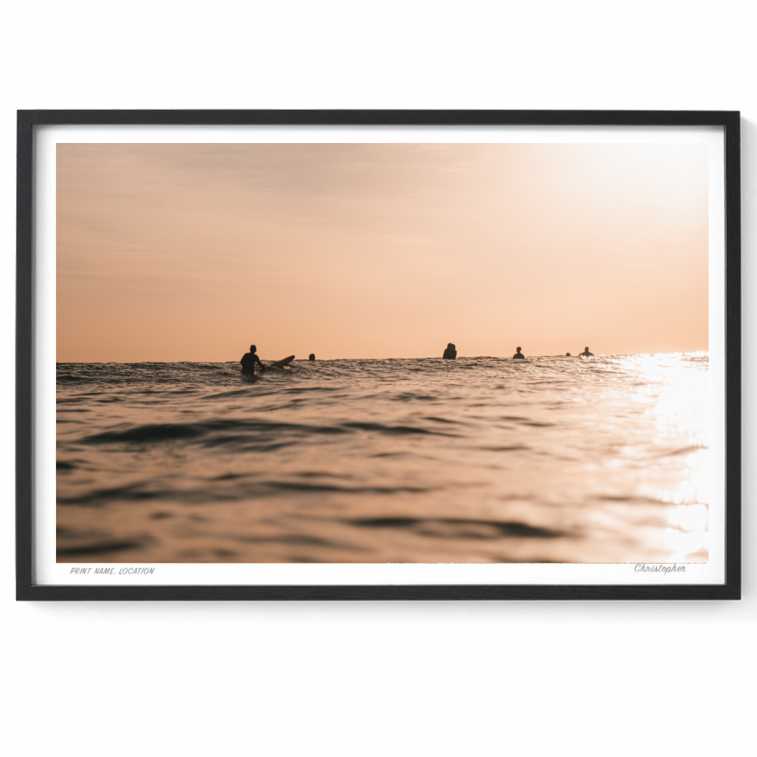 Between the Sea – Surf Print of Avoca Beach, NSW