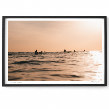 Between the Sea – Surf Print of Avoca Beach, NSW