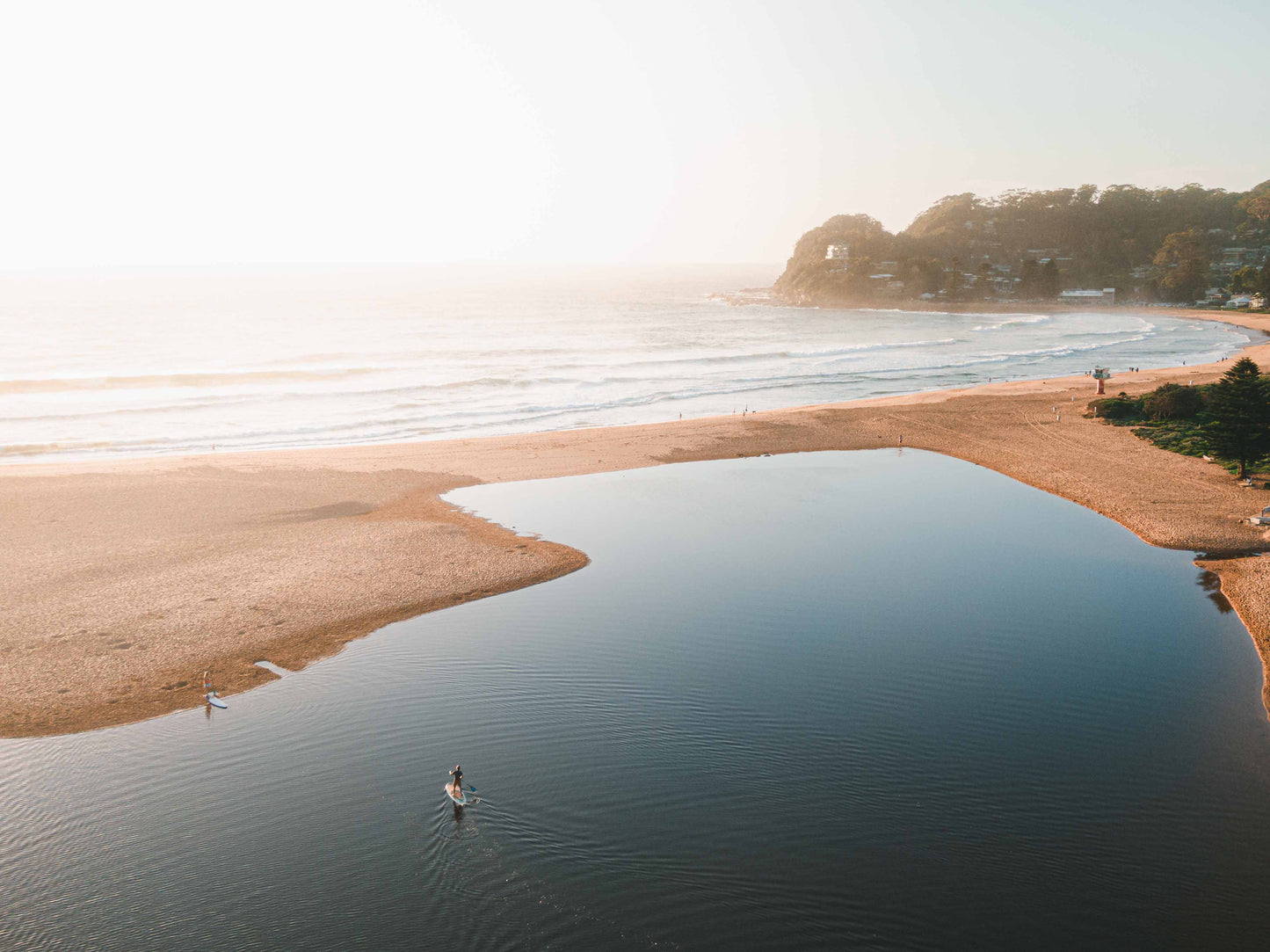 Lake Life - Print of Avoca Beach, NSW