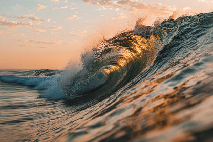 Left Lovers – Surf Print of Bateau Bay, NSW