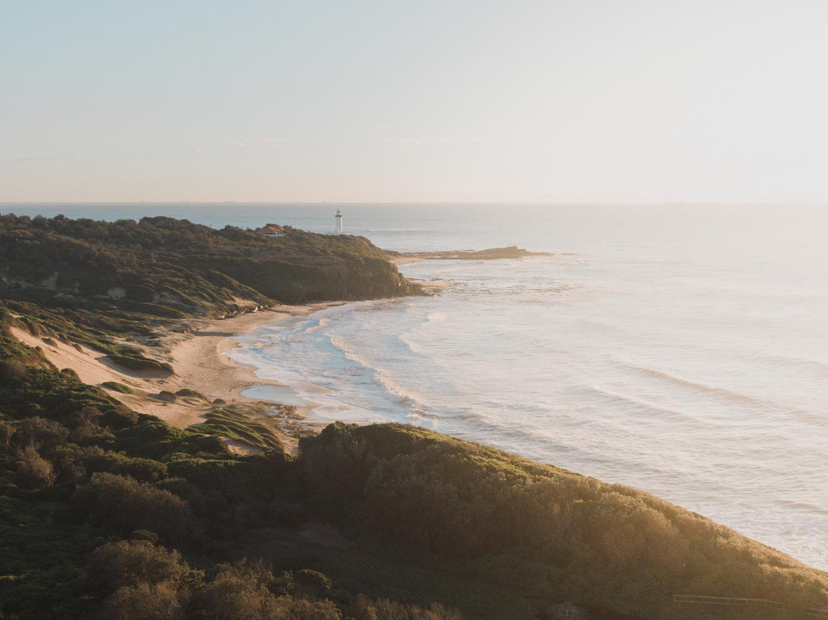 Lighthouse – Lighthouse & Waves Print of Norah Head, NSW