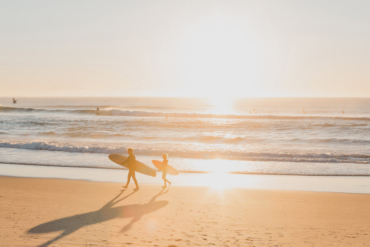 Just Like Dad - Coastal Print of Coolum, Sunshine Coast QLD