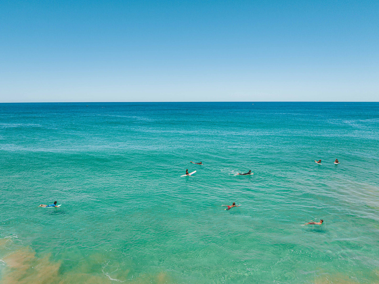 Lining up – Aerial Coastal Print of North Avoca, NSW