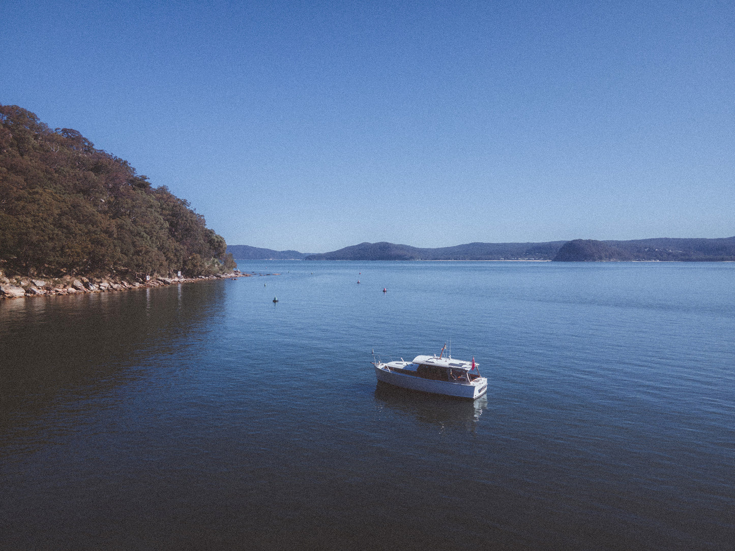 Old Days – Aerial Coastal Print of Lobster Beach, Central Coast