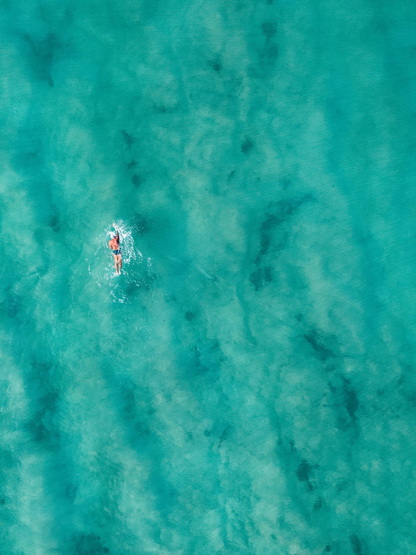 Reach for the Sky – Aerial Coastal Print of Toowoon Bay Beach, NSW