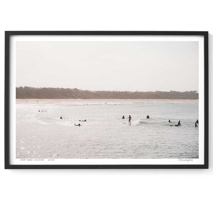 Scotts Head Sunset Surf Print