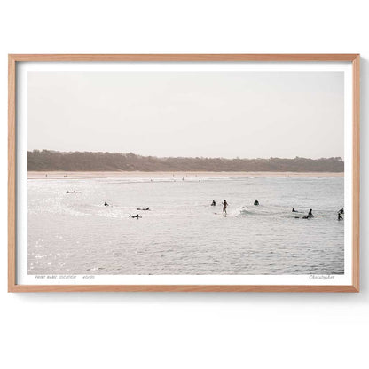 Scotts Head Sunset Surf Print