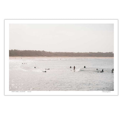 Scotts Head Sunset Surf Print