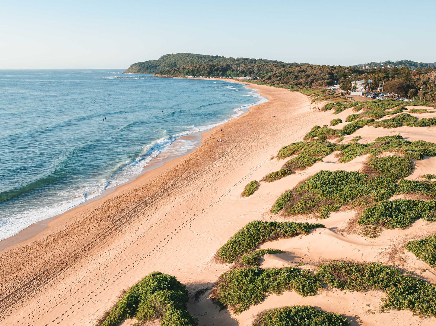 Shelly Beach – Aerial Coastal Print of Shelly Beach, NSW